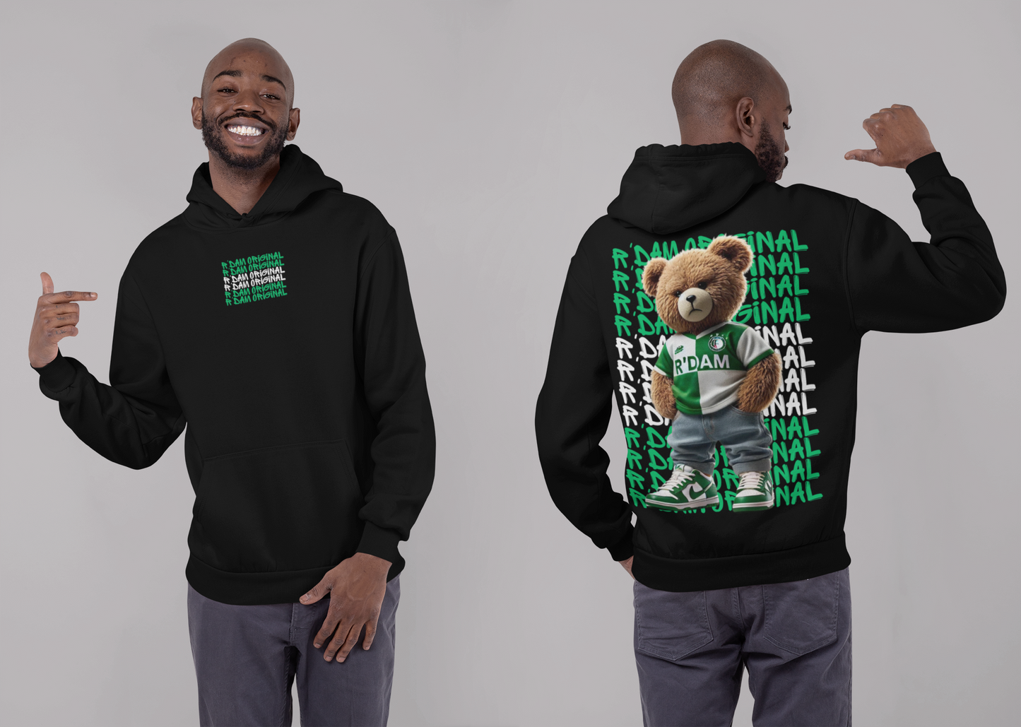 R'DAM Original - R'dam voetbal hoodie (M)