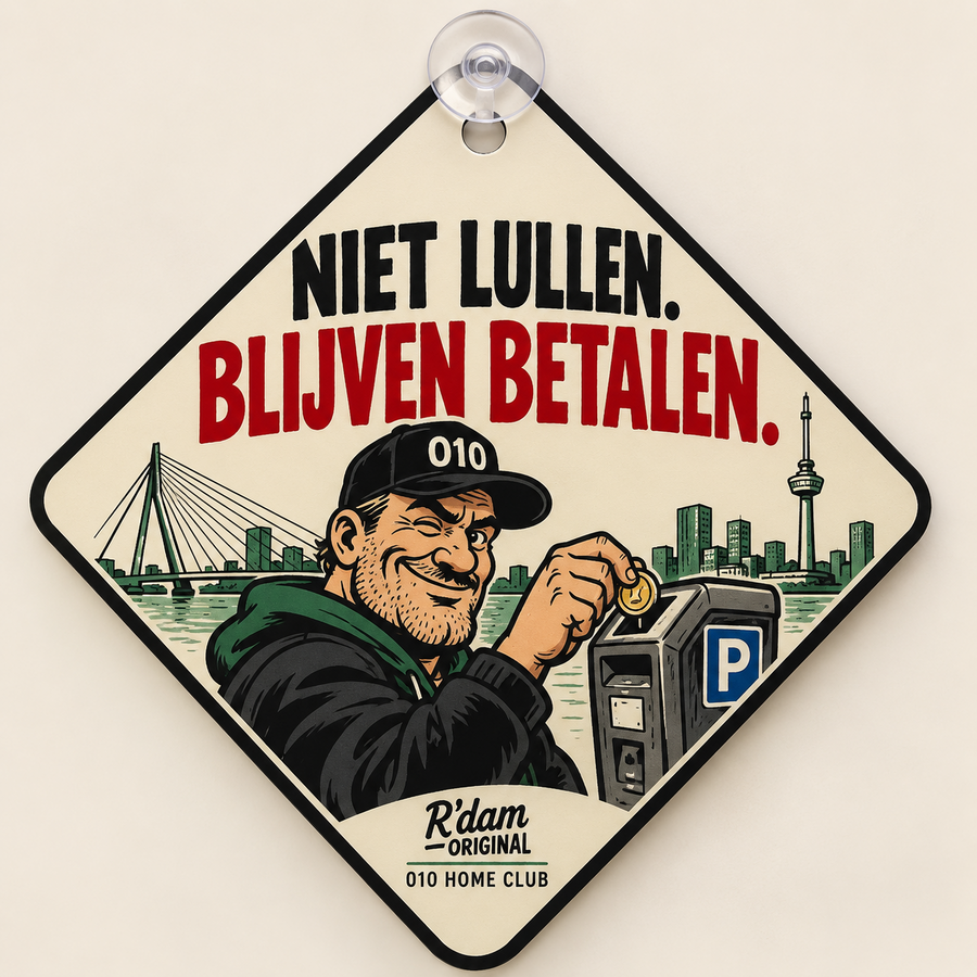 Autohanger – Niet Lullen, Blijven Betalen