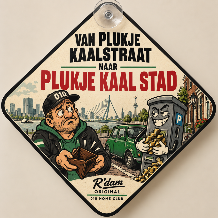 Autohanger – Van Plukje Kaalstraat