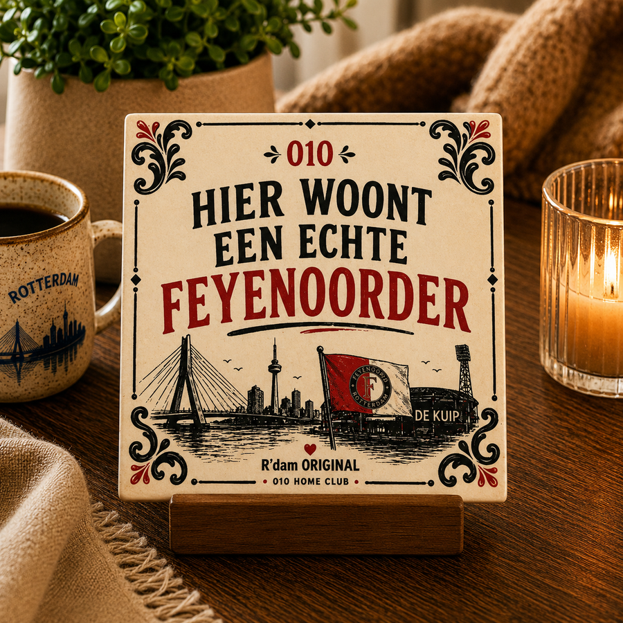 010 Home Club Tegeltje – Hier woont een echte Feyenoorder