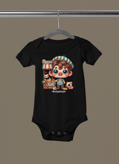 Rotjeknor Rompertjes: Rotjeknor als Marktman zwart