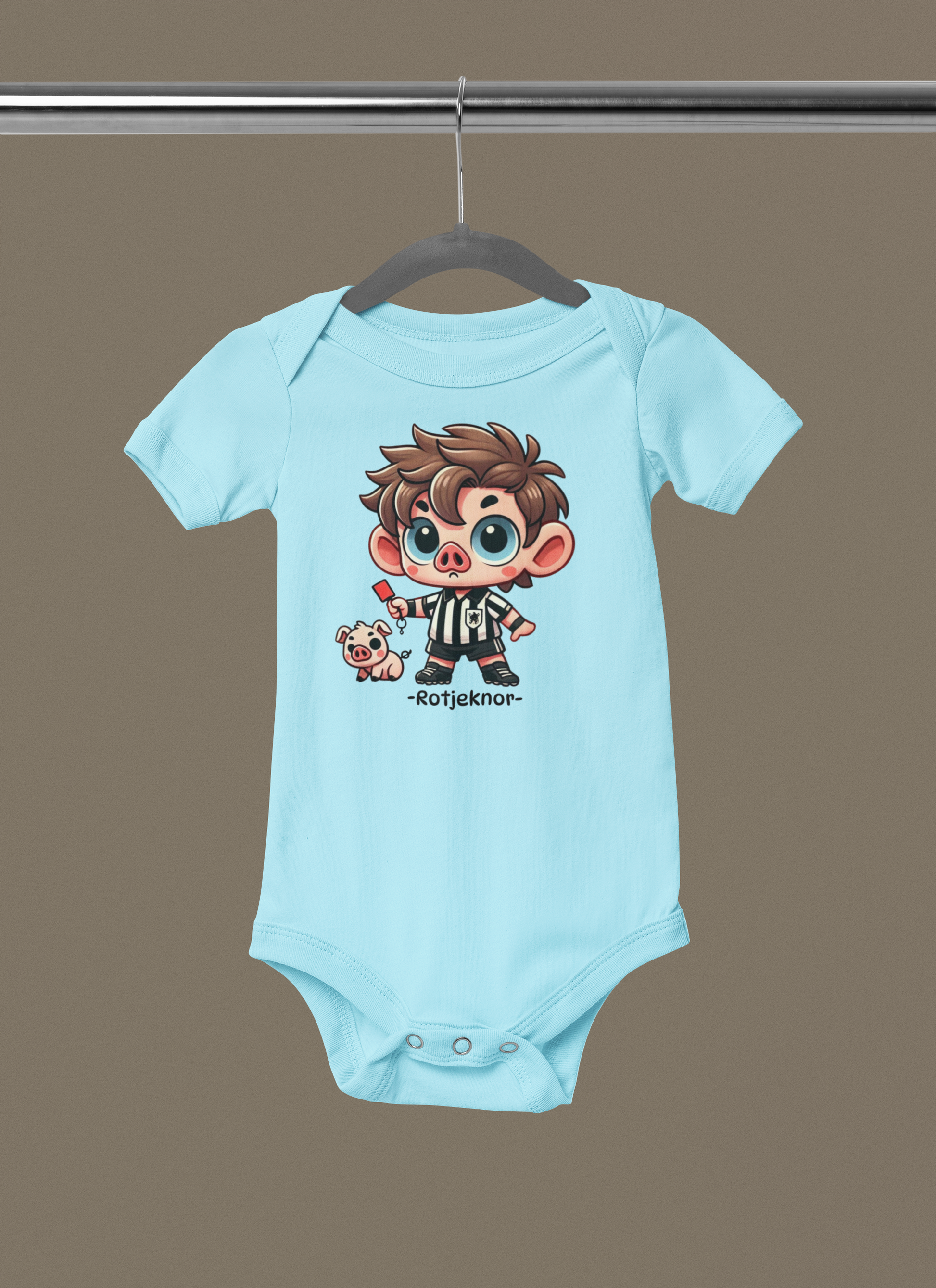 Rotjeknor Rompertjes: Rotjeknor als Scheidsrechter blauw