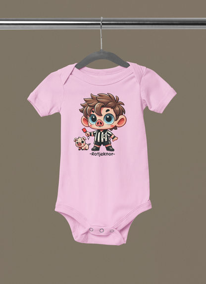 Rotjeknor Rompertjes: Rotjeknor als Scheidsrechter roze