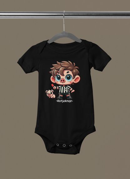 Rotjeknor Rompertjes: Rotjeknor als Scheidsrechter zwart