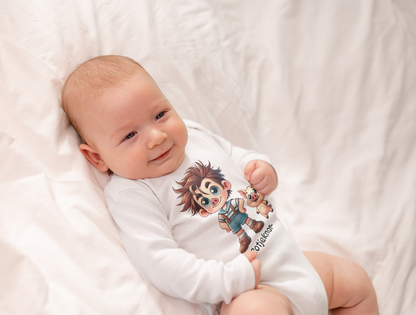 Rotjeknor Rompertjes: Rotjeknor en Knor lange mouw wit