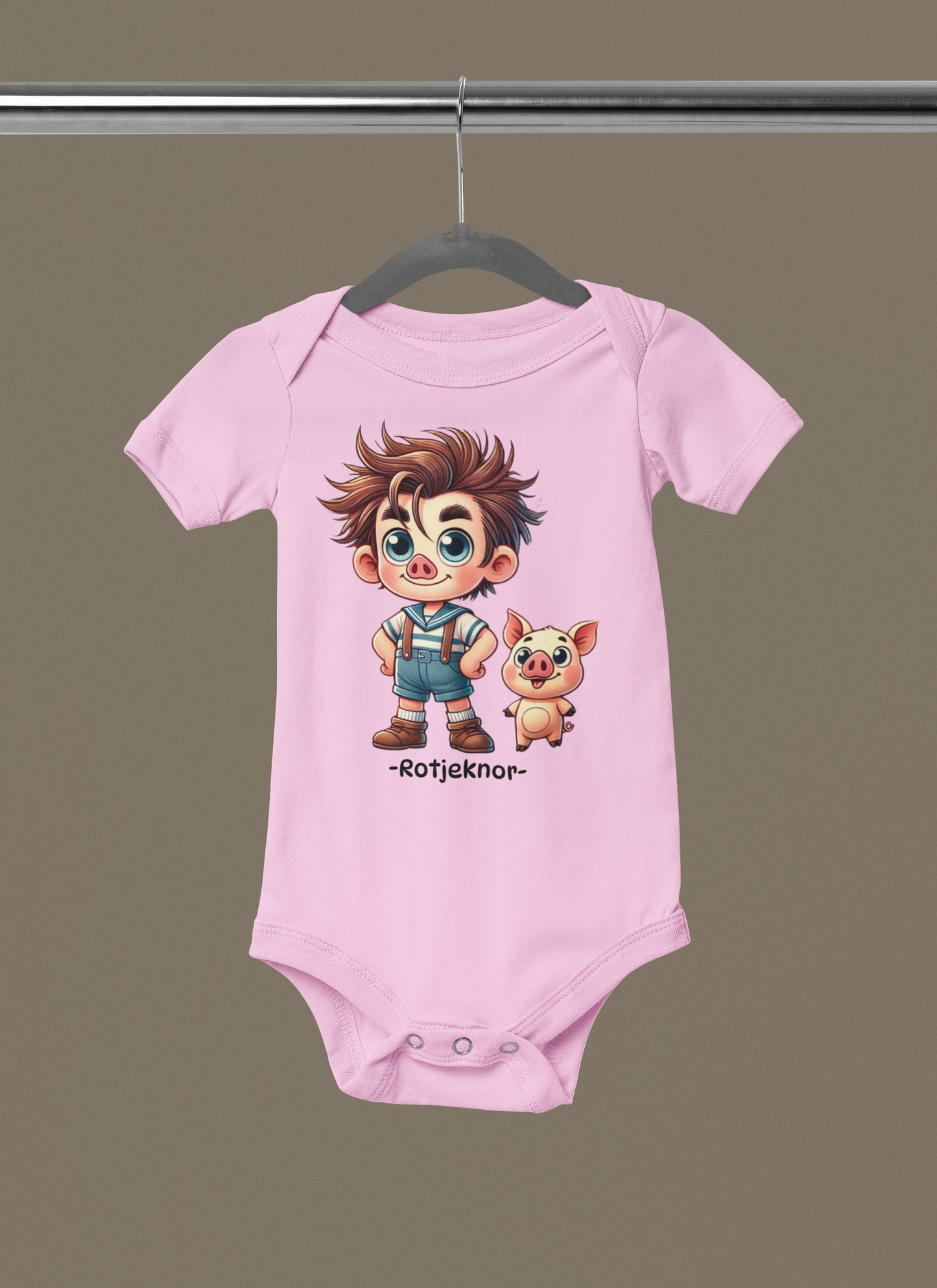 Rotjeknor Rompertjes: Rotjeknor en Knor roze