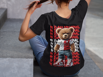 R'Dam Original T-Shirt – Original voetbal shirt Rood - Wit (V)